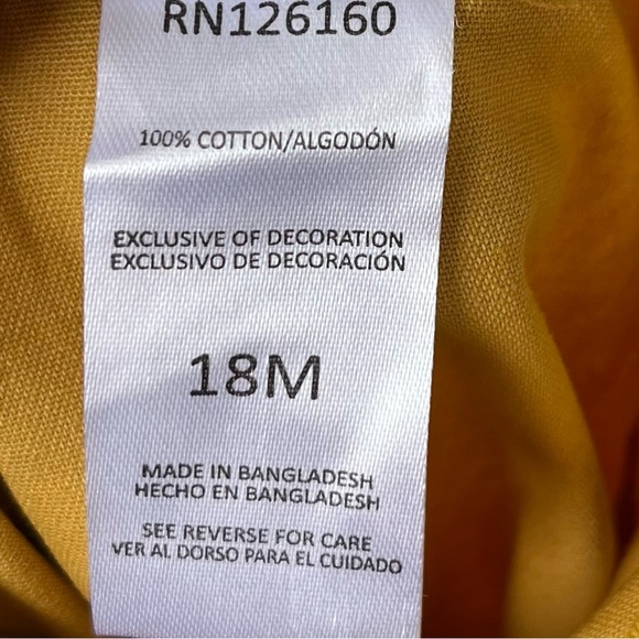 •Little Lass• NWT Dress with Embroidered Flowers - Size 18 Months - Picture 7 of 9